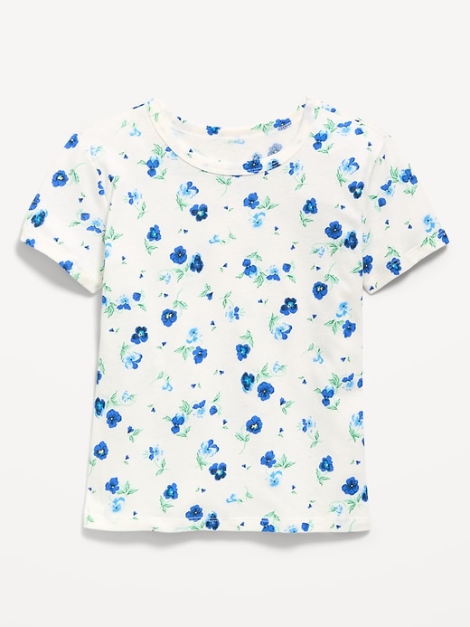 Image number 1 showing, Short-Sleeve Logo-Graphic T-Shirt for Girls