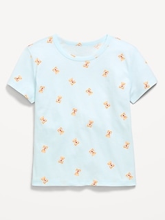 Short-Sleeve Logo-Graphic T-Shirt for Girls