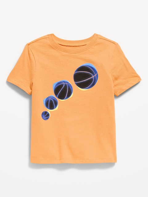 Short-Sleeve Unisex Graphic T-Shirt for Toddler