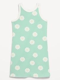 Image number 3 showing, Printed Ribbed Tank Dress for Girls