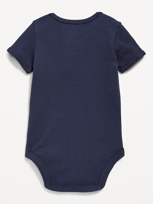 Image number 2 showing, College Graphic Bodysuit for Baby