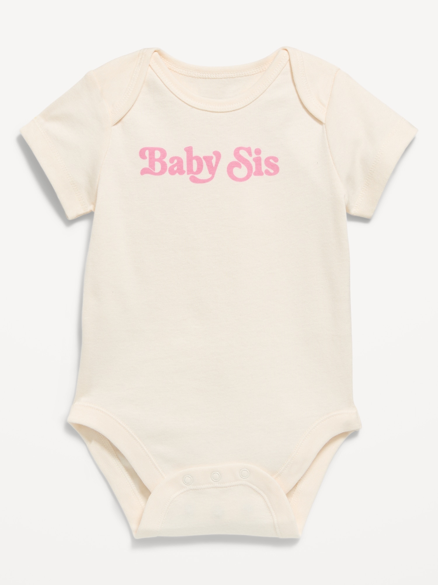 Short-Sleeve Graphic Bodysuit for Baby