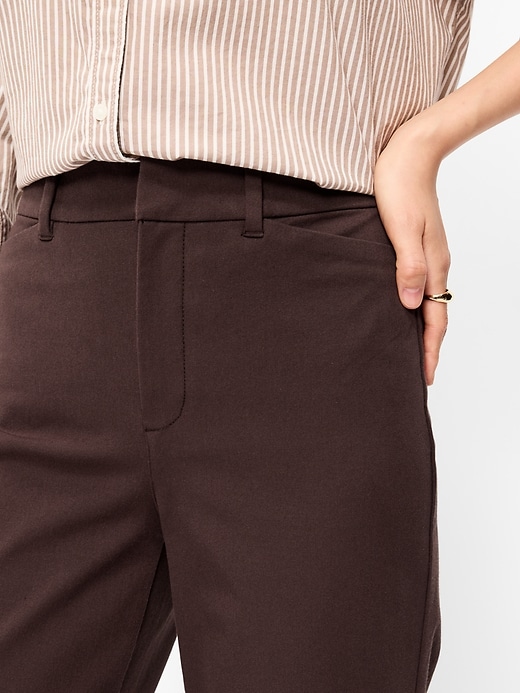 Image number 4 showing, High-Waisted Pixie Straight Pants