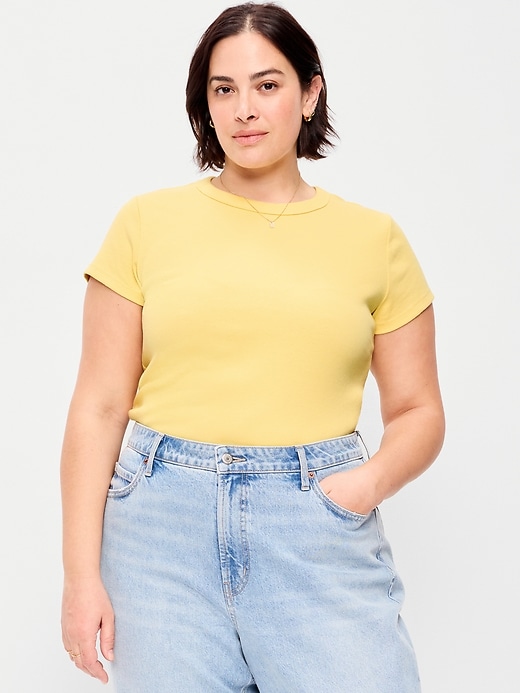 Image number 5 showing, Snug Crop T-Shirt