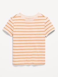 Image number 1 showing, Short-Sleeve Striped T-Shirt for Toddler Boys