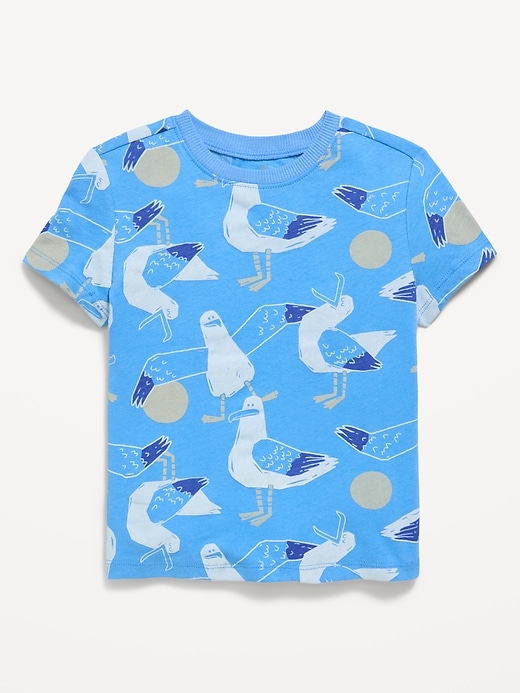 Image number 1 showing, Printed Short-Sleeve T-Shirt for Toddler Boys
