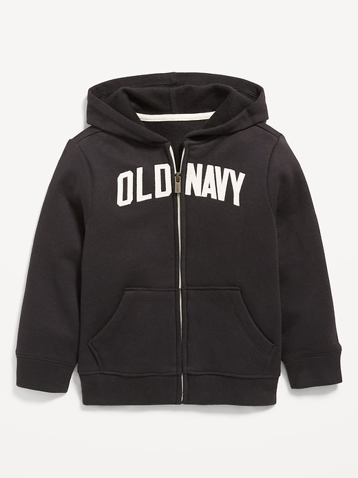 Unisex Logo-Graphic Zip Hoodie for Toddler
