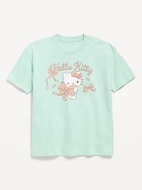 Image number 2 showing, Hello Kitty® Oversized Graphic T-Shirt for Girls
