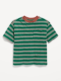 Image number 1 showing, Oversized Short-Sleeve Waffle-Knit T-Shirt for Toddler Boys