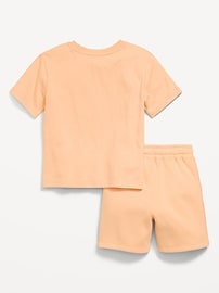 Image number 3 showing, Oversized Graphic T-Shirt and Shorts Set for Toddler Boys