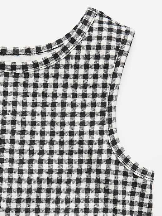 Image number 2 showing, Sleeveless Fit and Flare Dress and Biker Shorts Set for Girls