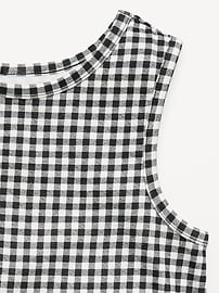 Image number 2 showing, Sleeveless Fit and Flare Dress and Biker Shorts Set for Girls