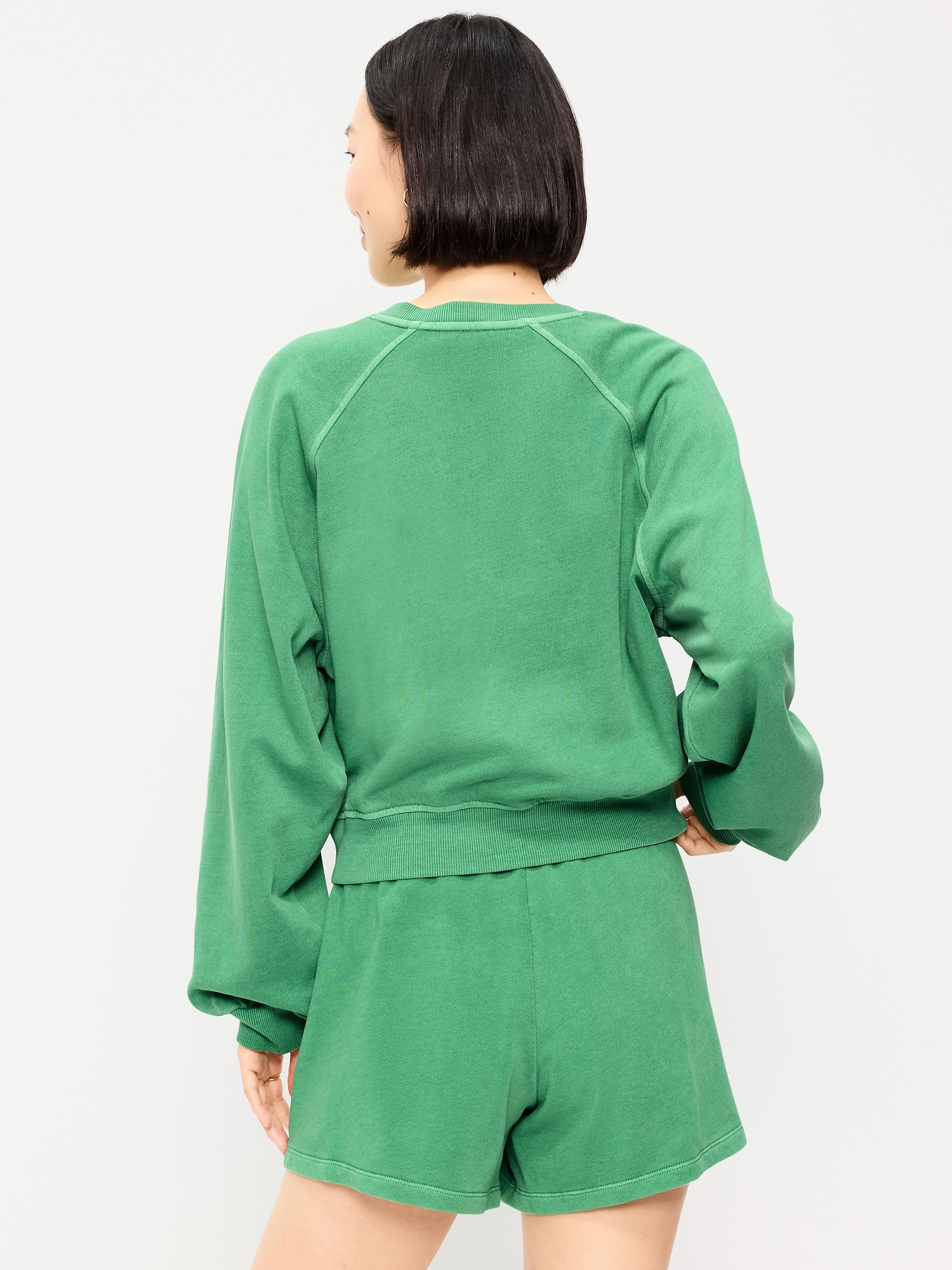 SoComfy Oversized Button-Front Sweatshirt