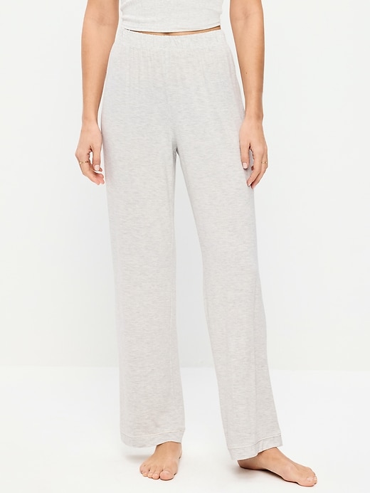 Image number 1 showing, Sunday Sleep Knit Jersey Pant