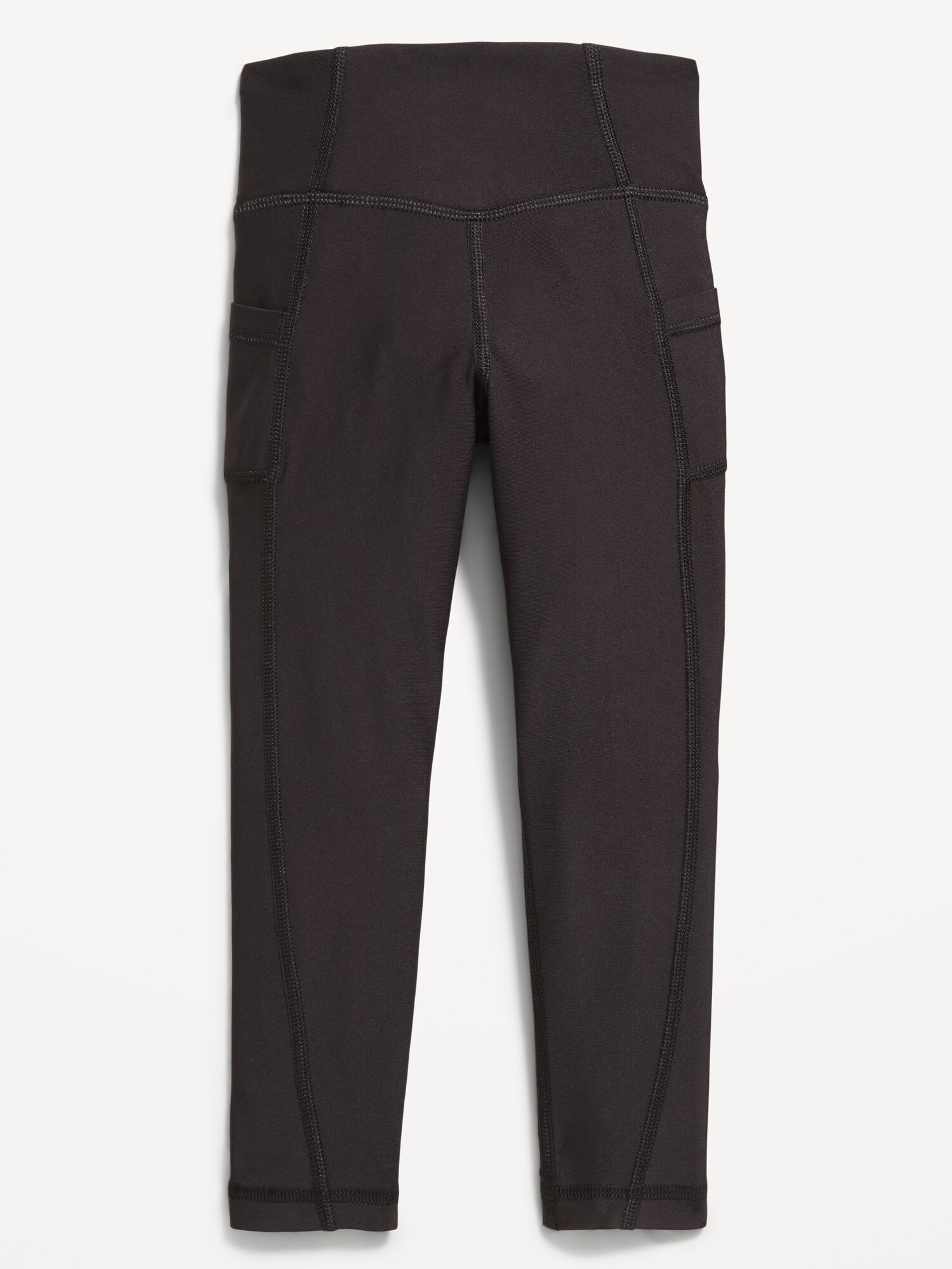 Леггинсы Old Navy PowerSoft Pocket Leggings для девочек-малышей, цвет: Чёрный — фото 2