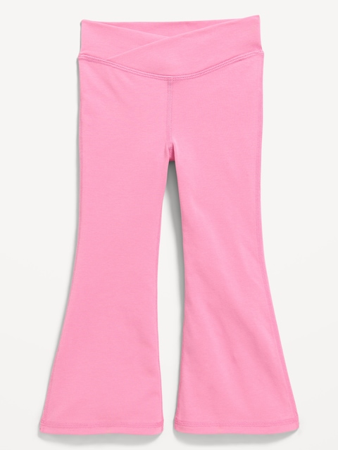 PowerChill Crossover Flared Leggings for Toddler Girls