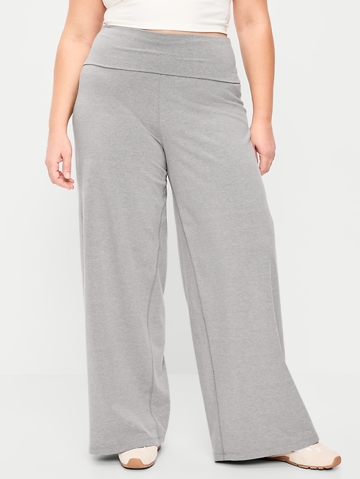 Image number 6 showing, High-Waisted PowerChill Wide-Leg Pants