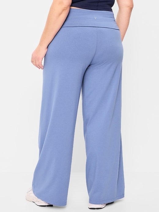 Image number 7 showing, High-Waisted PowerChill Wide-Leg Pants