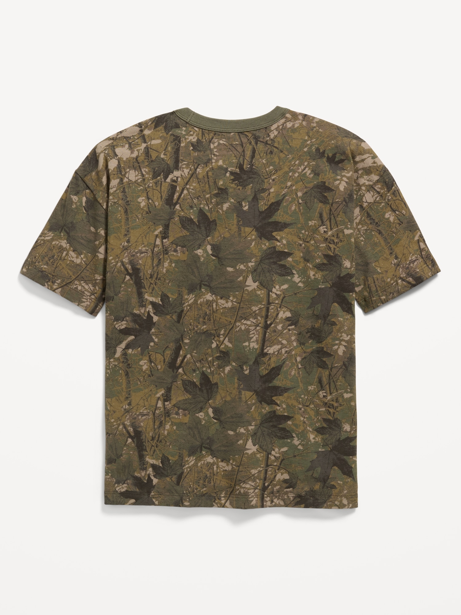 Short-Sleeve Oversized Pocket T-Shirt for Boys