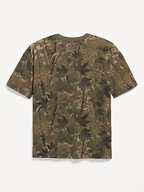 Image number 2 showing, Short-Sleeve Oversized Pocket T-Shirt for Boys