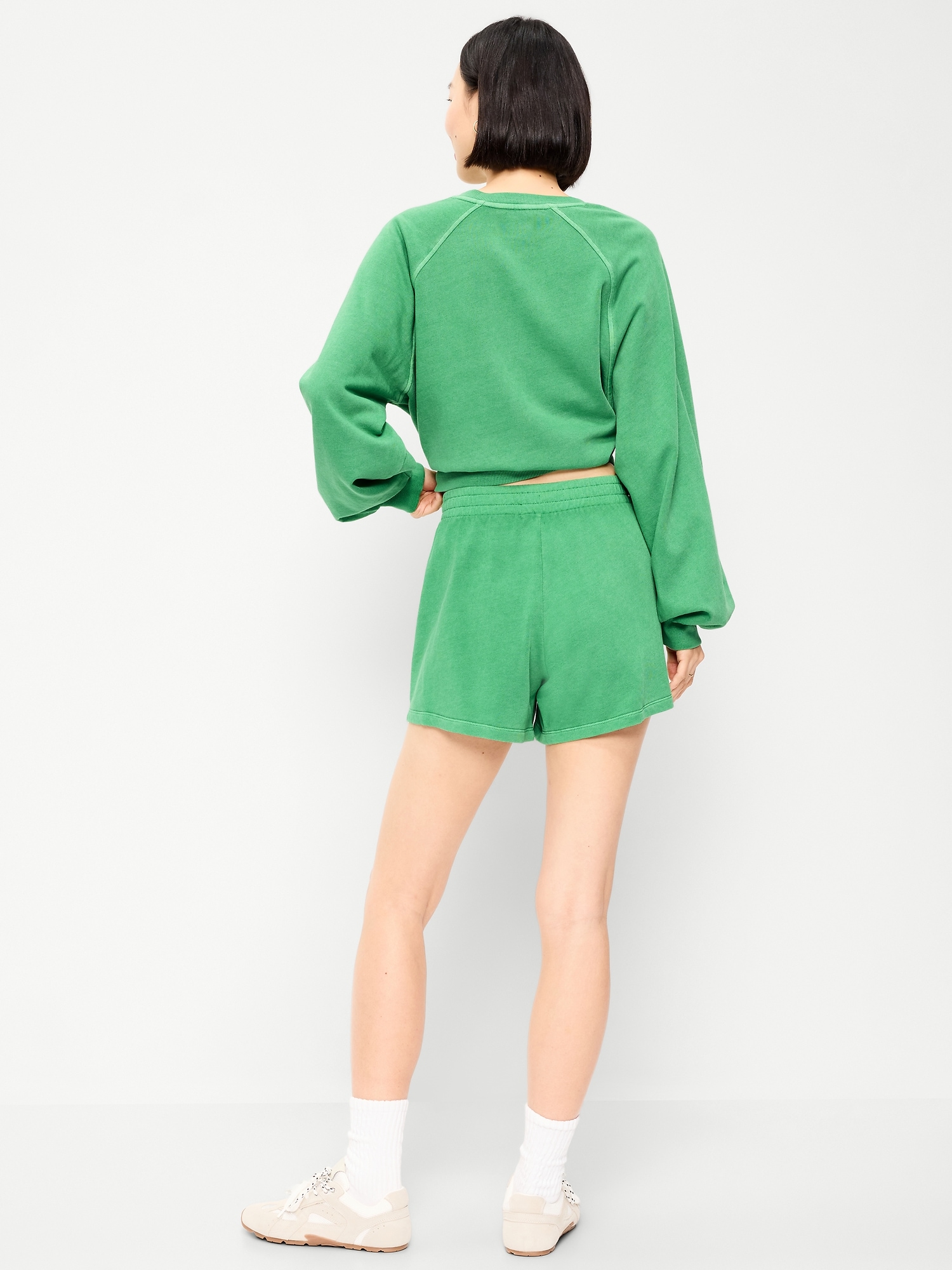 Extra High-Waisted Sweat Shorts - 5-inch inseam