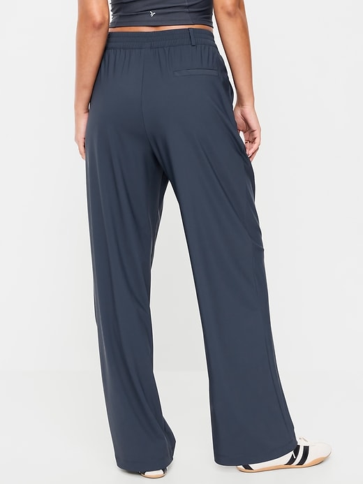 Image number 2 showing, High-Waisted SleekTech Trouser Pants