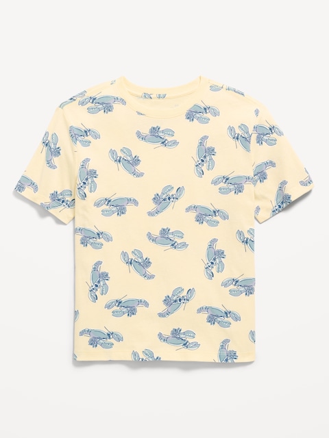 Softest Printed Crew-Neck T-Shirt for Boys