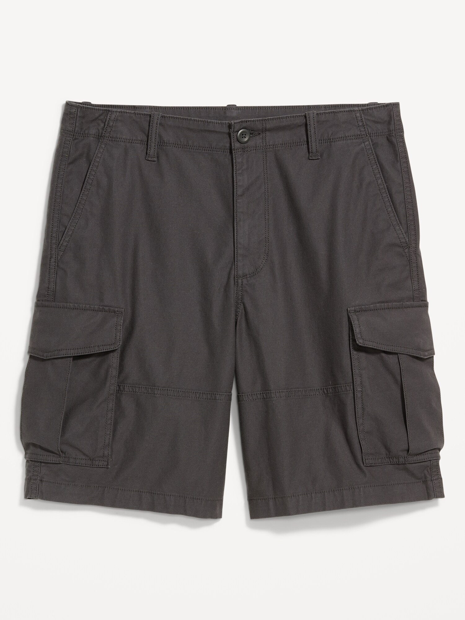 Мужские шорты Old Navy 90's Loose Lived-In Cargo Shorts -- 10-inch inseam, цвет: Тёмный серый — фото 5