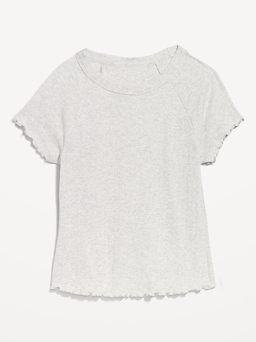 Image number 5 showing, Short-Sleeve Pointelle Sleep Top