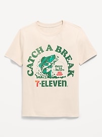 Image number 1 showing, 7-ELEVEN® Gender-Neutral Graphic T-Shirt for Kids