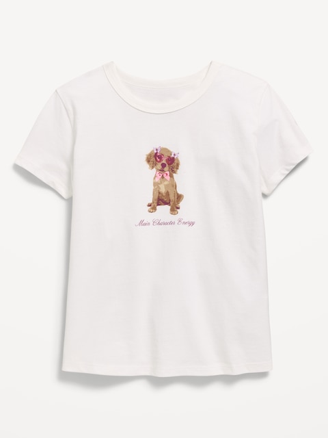 Short-Sleeve Graphic T-Shirt for Girls