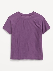 Image number 3 showing, CloudMotion Short-Sleeve T-Shirt for Girls