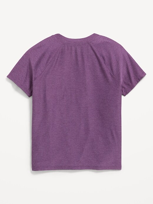 Image number 4 showing, CloudMotion Short-Sleeve T-Shirt for Girls
