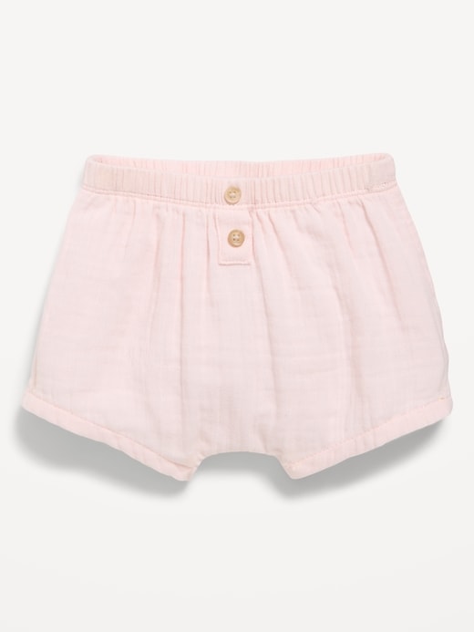 Image number 1 showing, Double-Weave Shorts for Baby