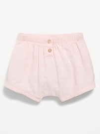 Image number 1 showing, Double-Weave Shorts for Baby