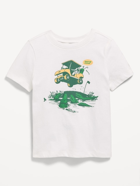 Short-Sleeve Unisex Graphic T-Shirt for Toddler