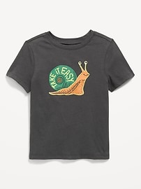 Image number 1 showing, Short-Sleeve Unisex Graphic T-Shirt for Toddler