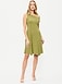 Fit & Flare Asymmetrical Shoulder Mini Dress - image 5