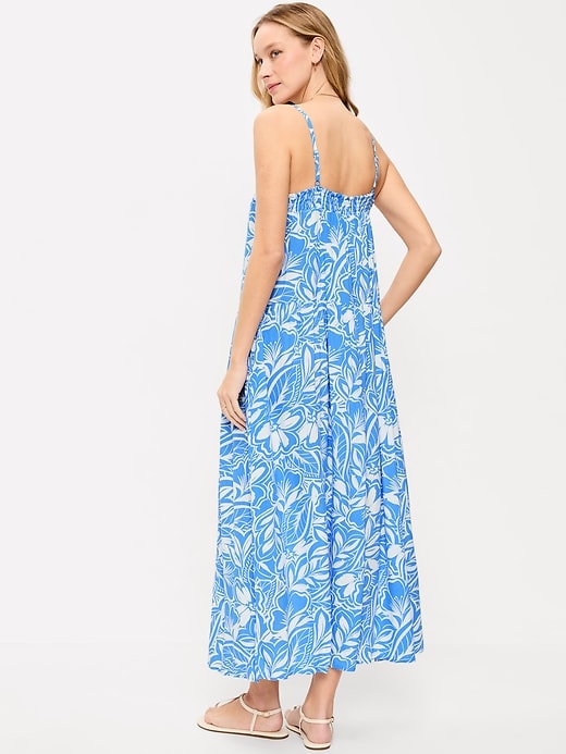 Image number 2 showing, Airy Smocked Maxi Dress