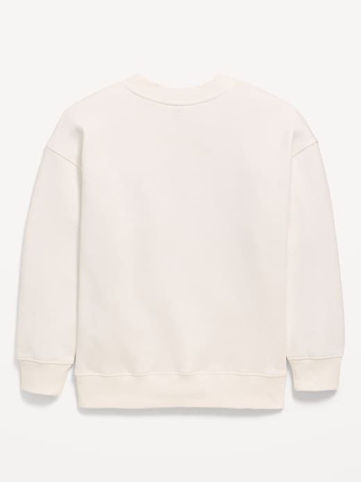 Image number 2 showing, Oversized Logo-Graphic Sweatshirt for Boys