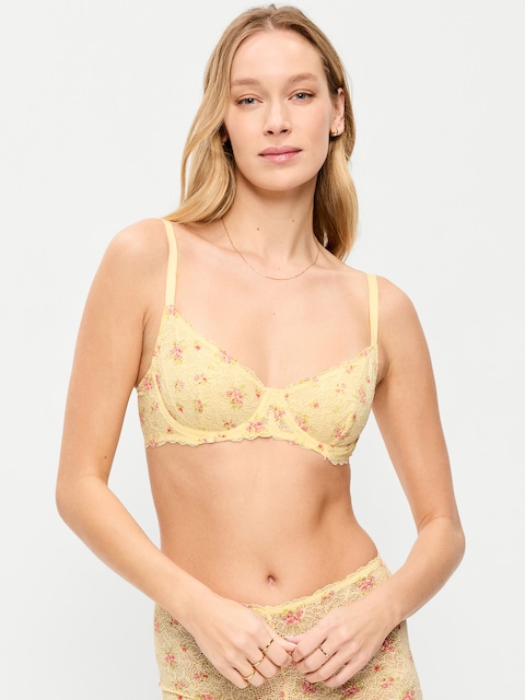 Lace Balconette Bra
