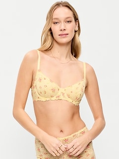 Lace Balconette Bra