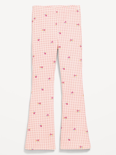 High-Waisted Flared Leggings for Girls