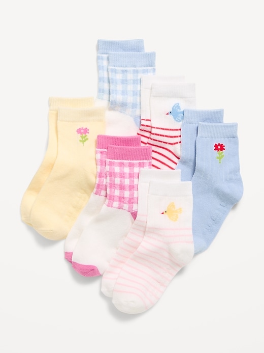 Image number 1 showing, Crew Socks 6-Pack for Toddler & Baby