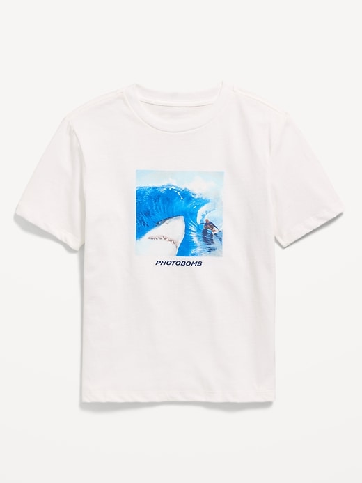 Image number 1 showing, Short-Sleeve Graphic T-Shirt for Boys