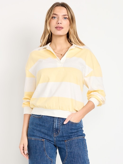 Image number 1 showing, Long-Sleeve Rugby Top