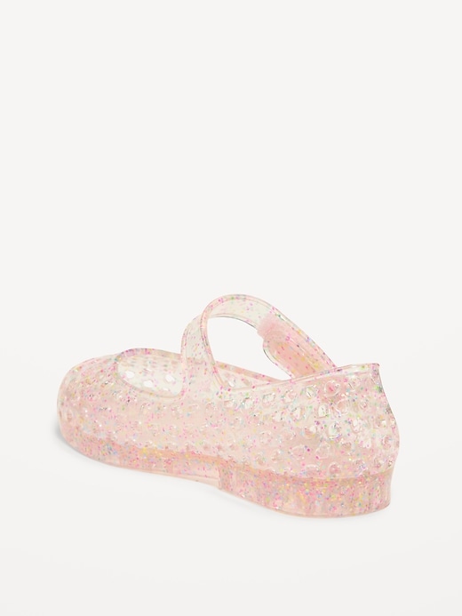 Image number 3 showing, Jelly Mary-Jane Flats for Toddler Girls