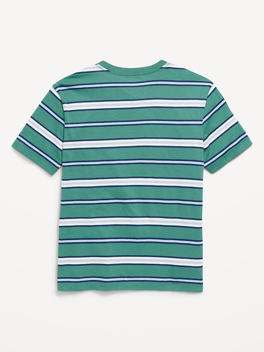 Image number 2 showing, Short-Sleeve Striped T-Shirt for Boys