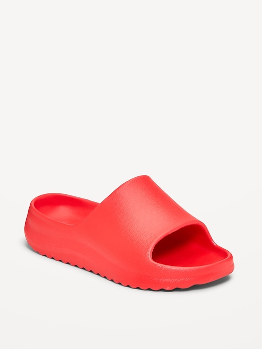 Image number 1 showing, Cloud Slide Sandals for Kids (Partially Plant-Based)