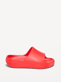 Image number 4 showing, Cloud Slide Sandals for Kids (Partially Plant-Based)